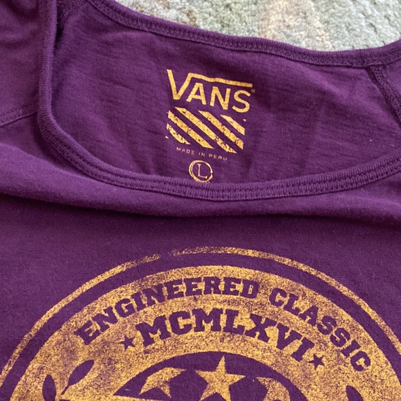 Vintage Vans Womens Cropped Tee, Large (2000s) - Picture 5 of 5